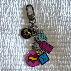 Louis Vuitton tattoo keychain